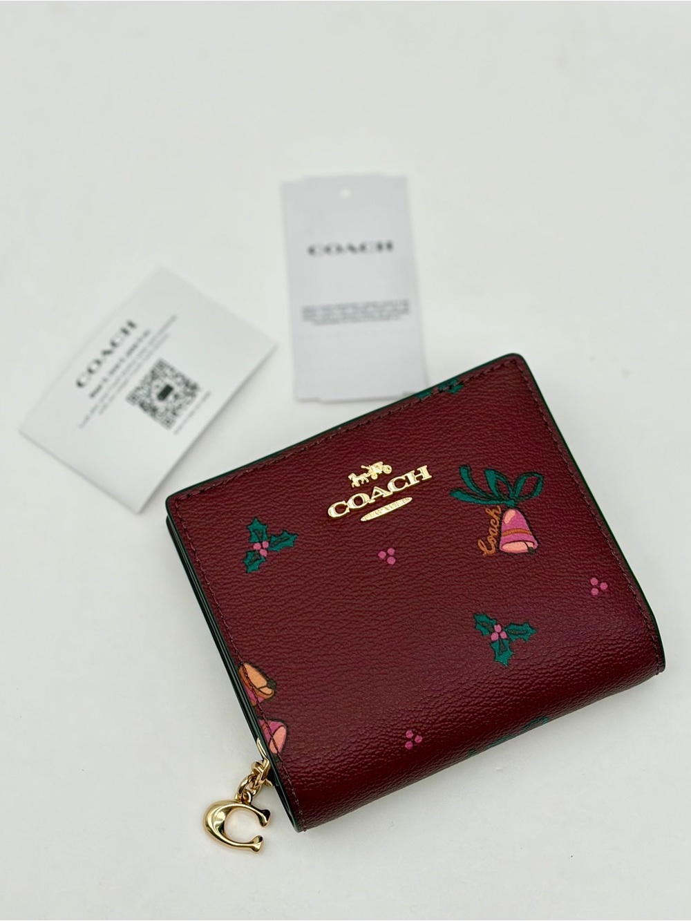 Coach Compact Snap Wallet